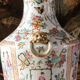 Cantonese porcelain baluster vase, 19th century