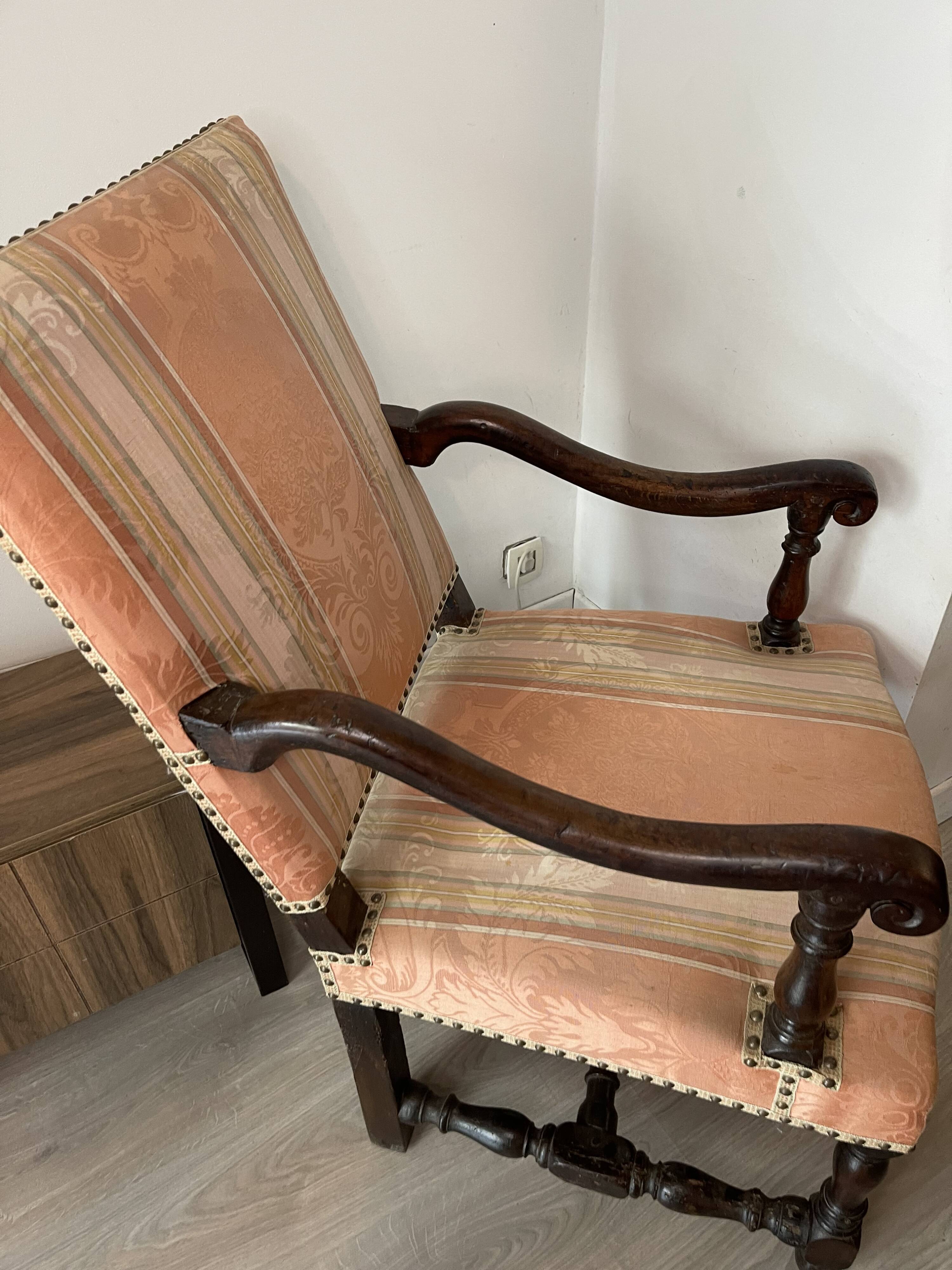 Louis XIII Style Armchair