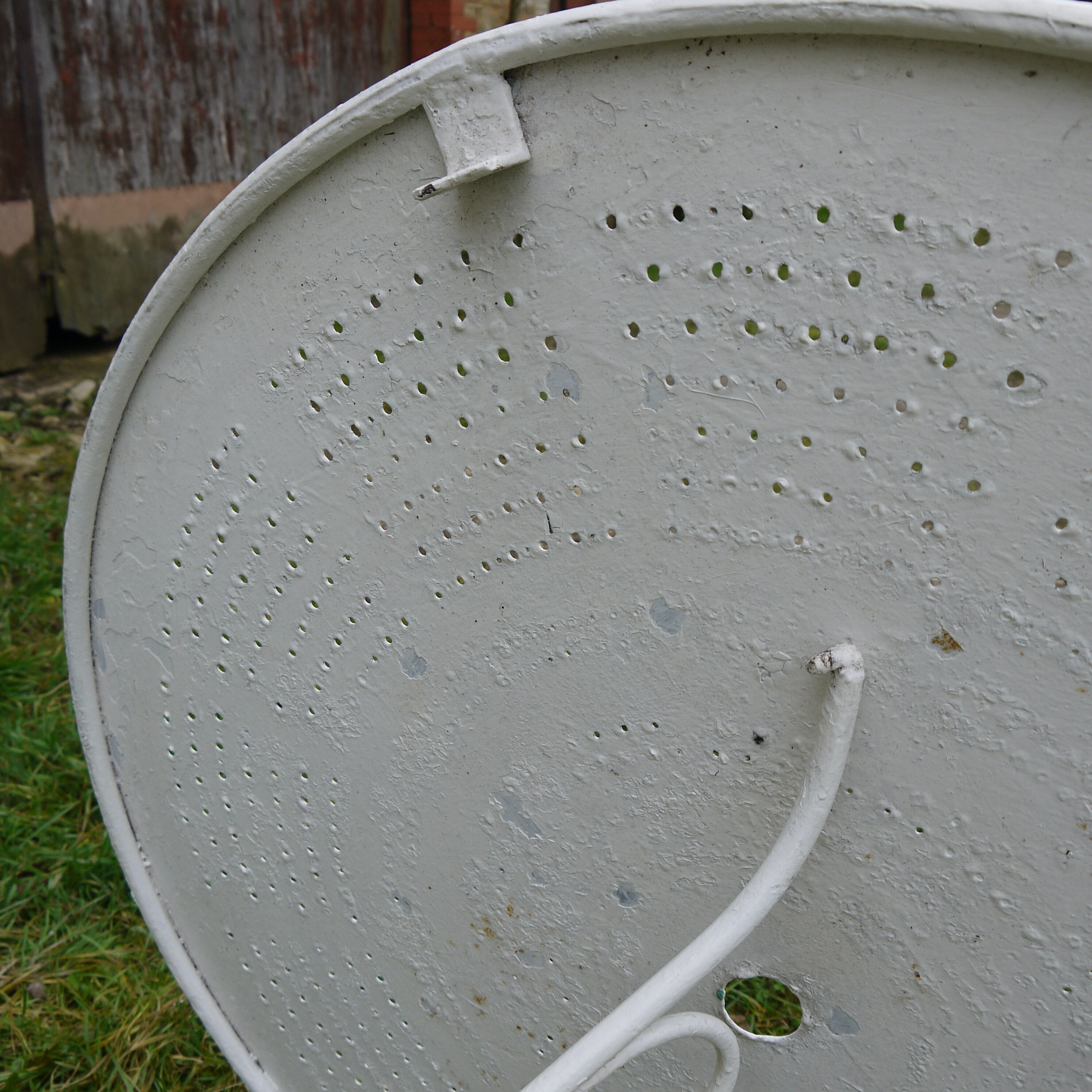 Wrought iron garden room