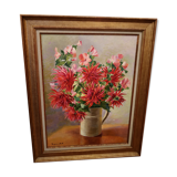 Peinture bouquet de fleurs