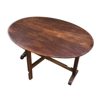 Table ronde pliante