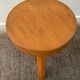 Tabouret tripode en pin massif années 70