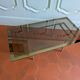 1970s coffee table with smoked glass