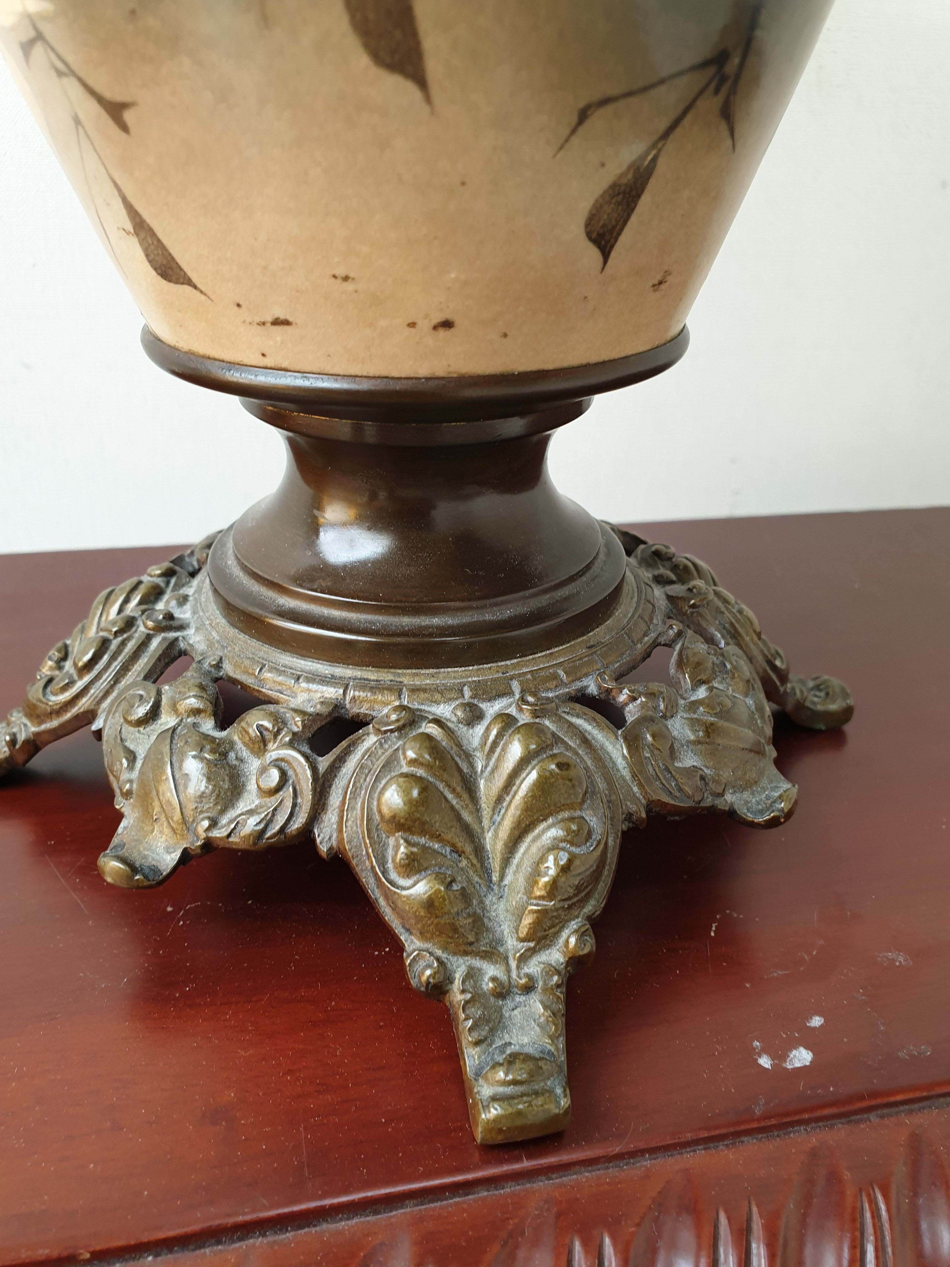 Japanese Art Nouveau lamp