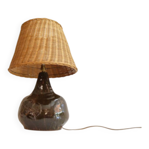 Lampe en céramique et