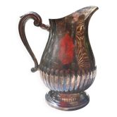 Silver-plated metal jug Christophe Gallia Marly model