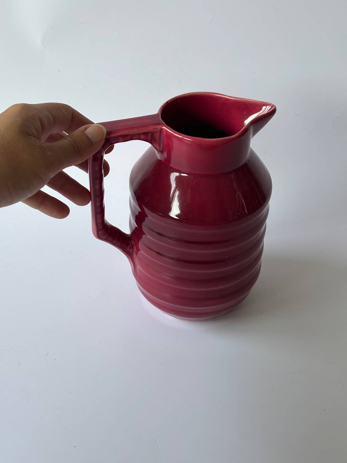 Pichet en céramique vintage