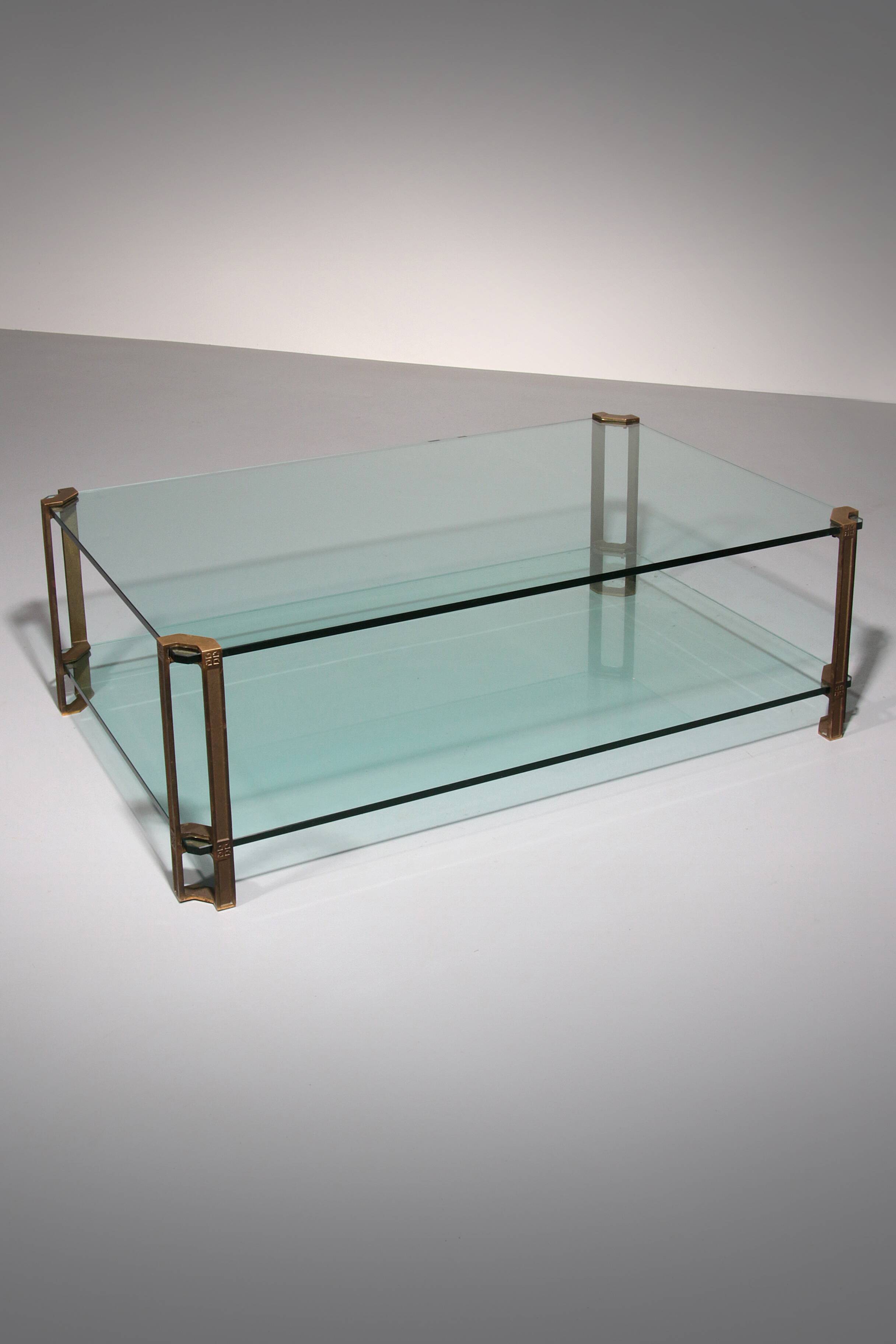 Elegant midcentury table by Peter Ghyczy model T24