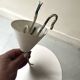 Suspension XL white metal tulip by C. Bonderup & T. Thorup, design Gubi
