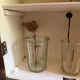 Small vintage display cabinet