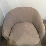 Paire de fauteuils années 50