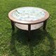 Table basse ronde vintage gplan