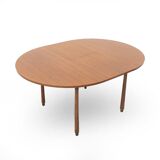 Round teak table top, 1960s