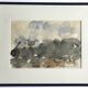 Paul BUTTI, The scrubland below Nîmes 1986. Watercolor on paper
