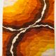 Vintage wool rugs , Italy 70s