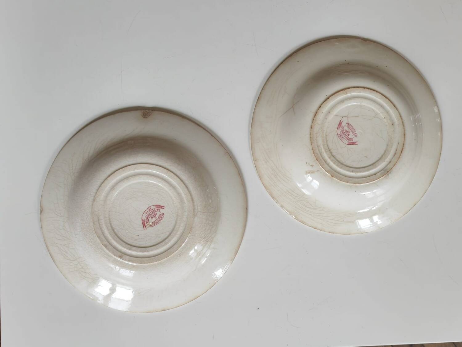 2 Iris iron earth plates