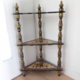 Small exotic corner cabinet