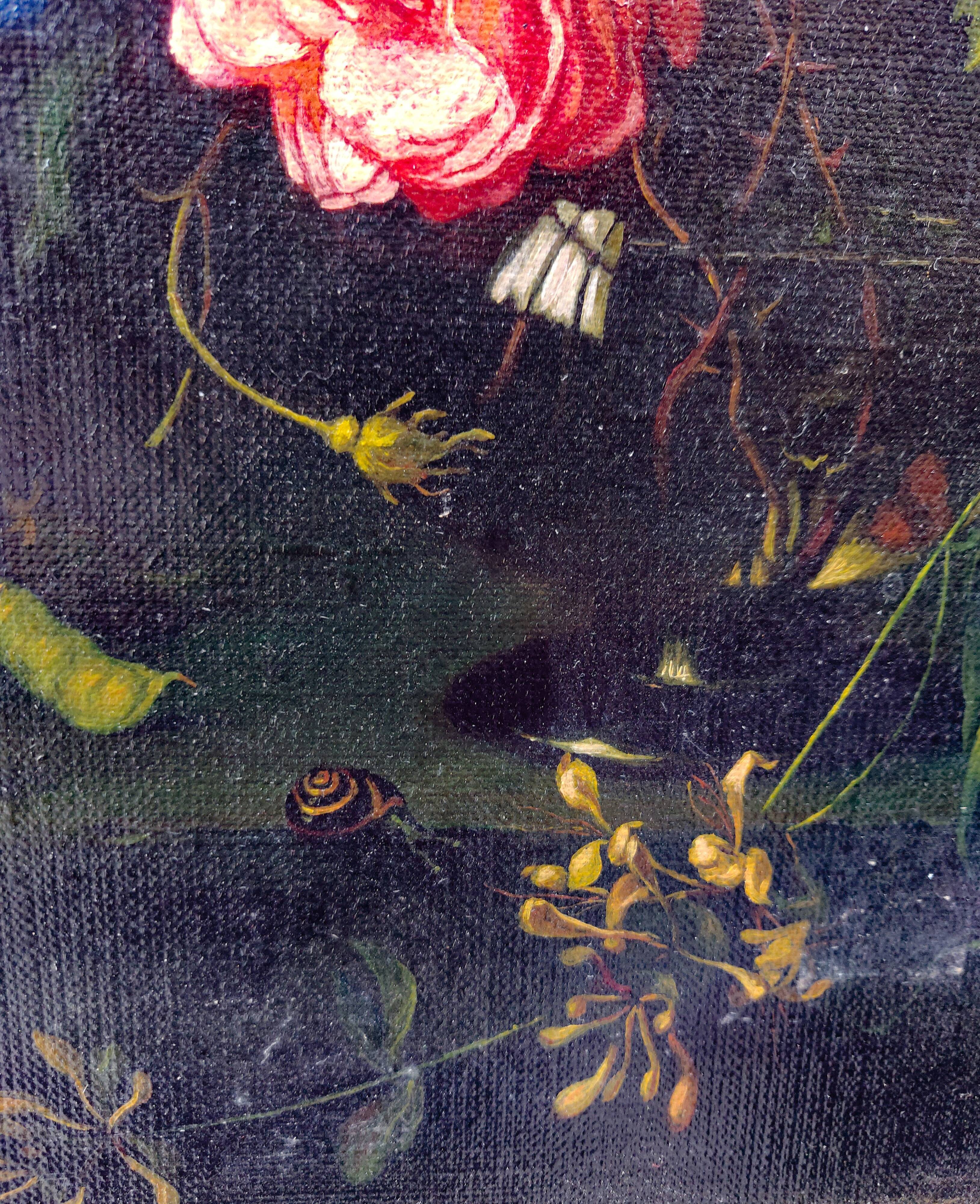 Painting Russian Dead Nature Oil by Azyma 98