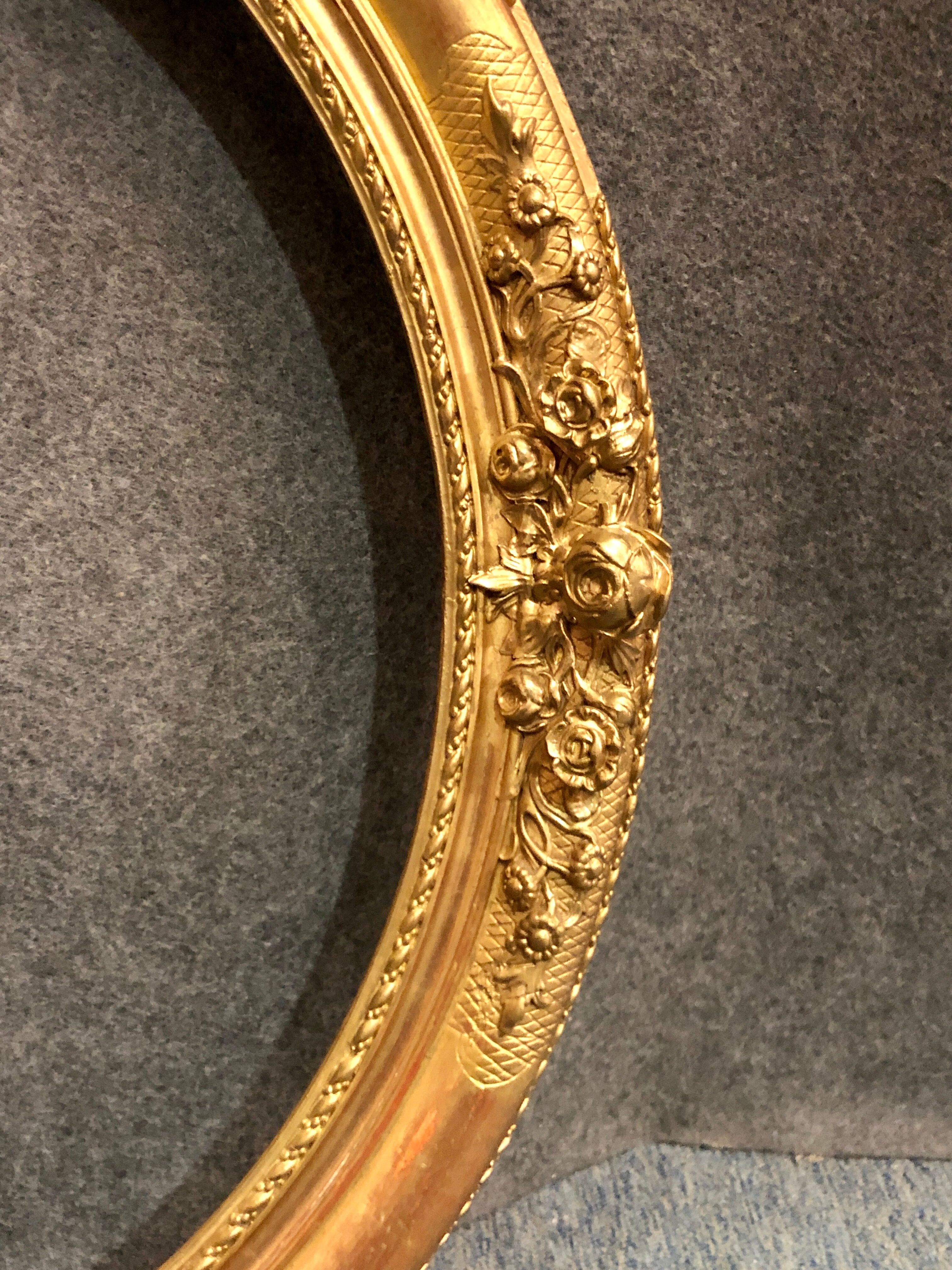 Cadre en bois doré, XXe siècle