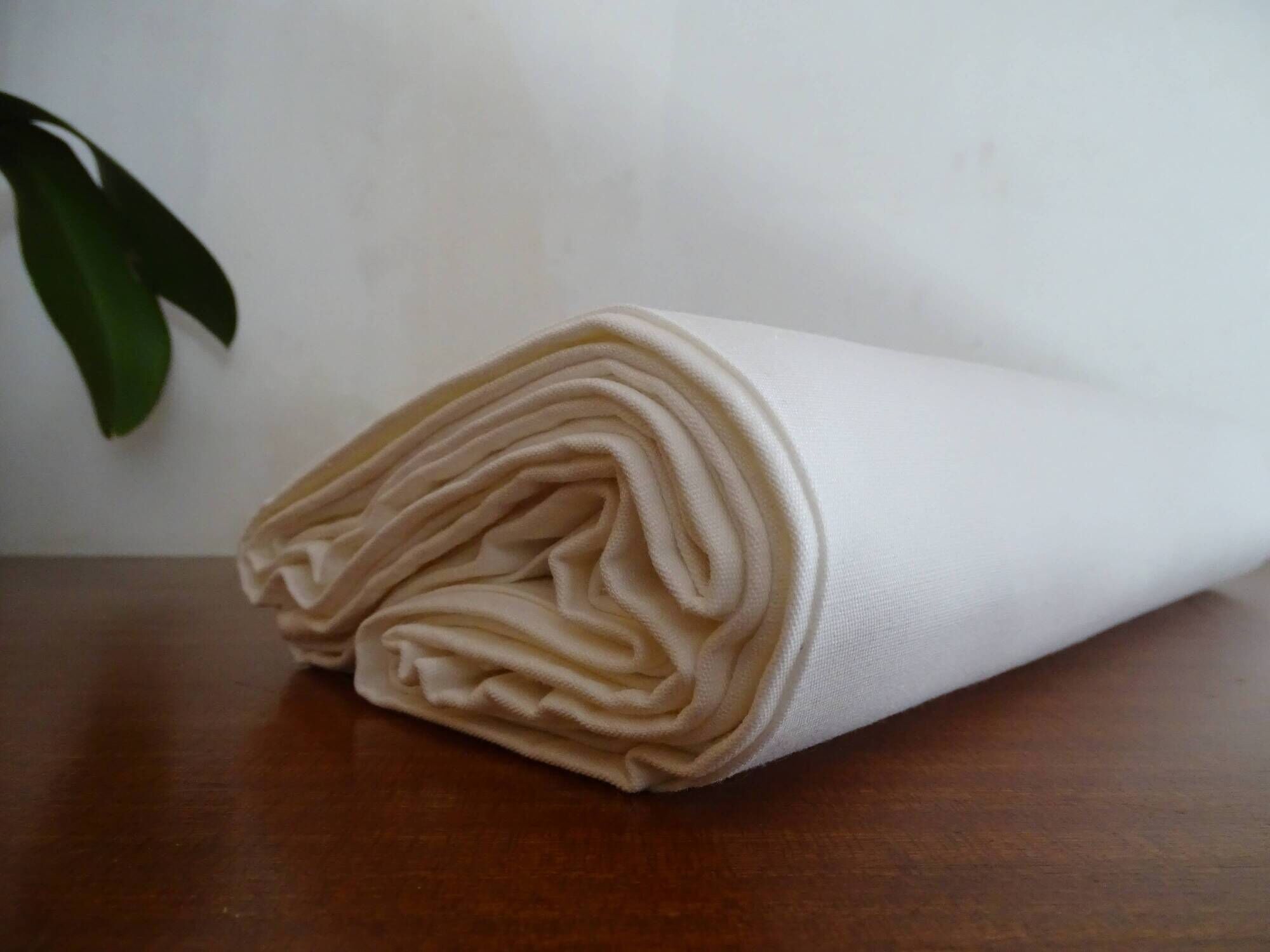 Flat sheet Made in France - Cotton - linen - mestizo - 310 cm x 220 cm