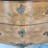 Curved chest of drawers Louis XV style