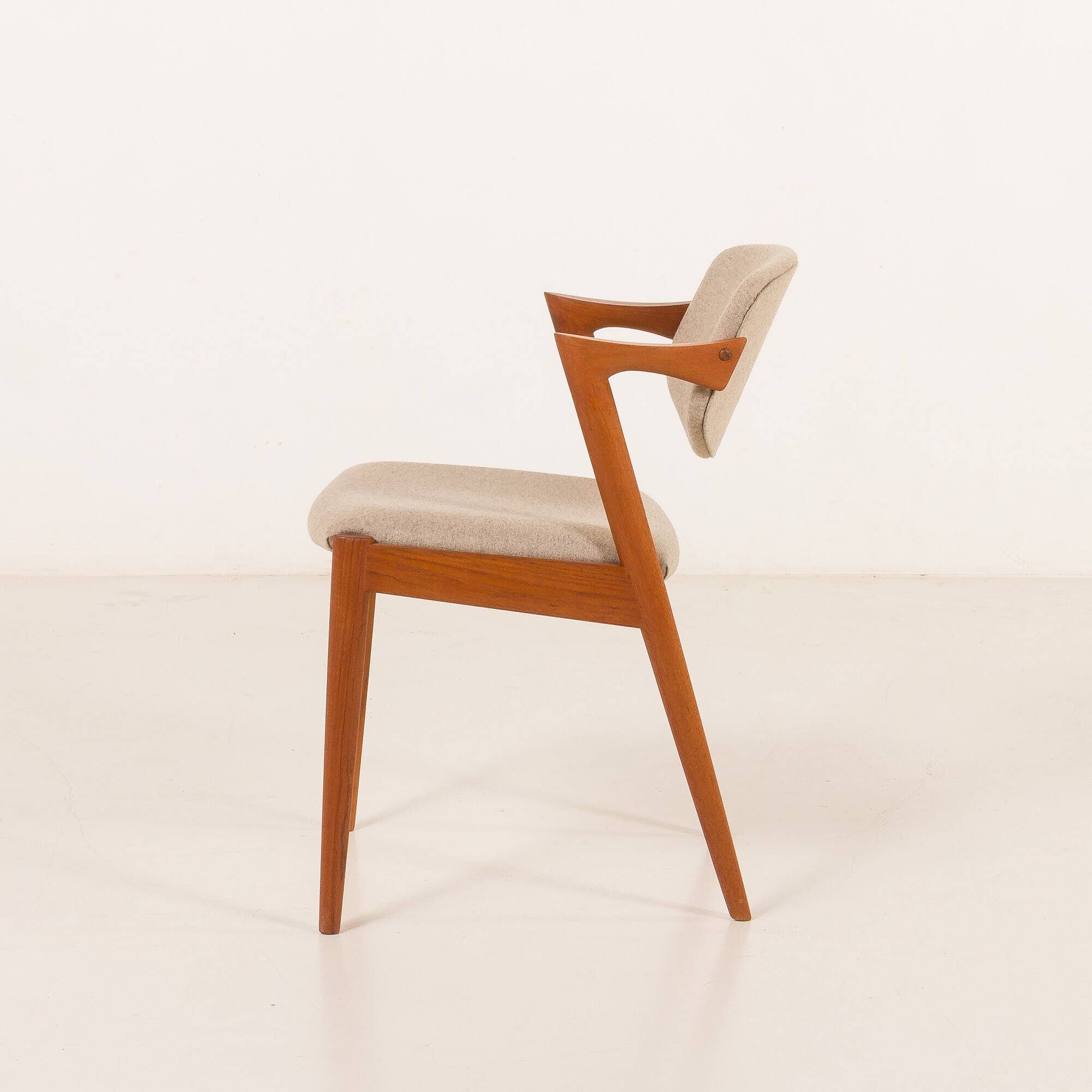 Kai Kristiansen teak chair #42, Denmark 1960s