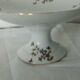 Decor porcelain compotier cut with barbel