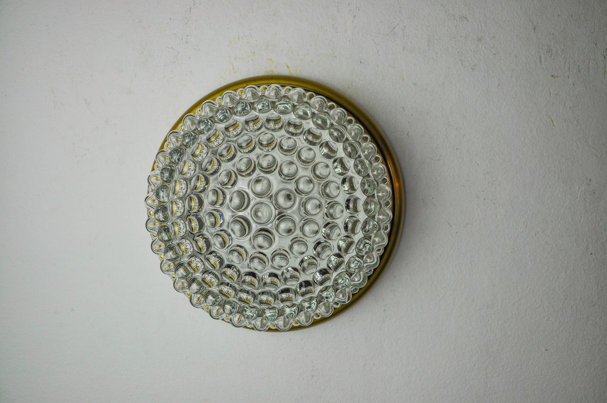 “Bulles” wall lamp for Limburg, blown glass, Germany, 1970s