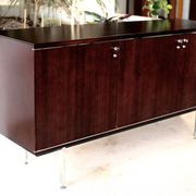 Sideboard solid wood and steel, France, cira 1970, Negroni edition