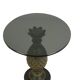 Rare Set Pineapple Lamp and Table Deknudt Loevsky 1970s