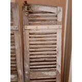 Pair of old shutters