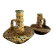 Vintage ceramic candle holder