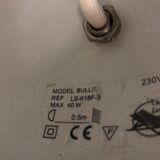 Floor lamp chrome balls "Bullit"