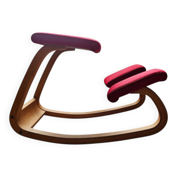 Rare Midcentury Balance Variable Knee Chair, Peter Opsvik, Norway, Stokke,