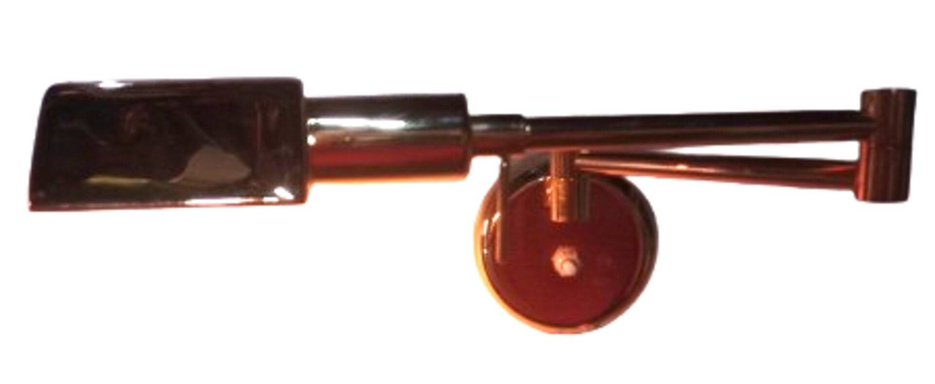 Applique murale en laiton doré, années 80