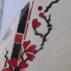 7 flat earthenware plates Moulin des loups & Hamage model Bagatelle diam 23.5 cm