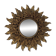 Petit miroir ensoleillé italien, style rococo, 24 cm