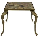 Vintage Set Nesting Tables Onyx Marble 60s Side Tables