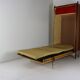 Ingenious sixties wall bed cabinet by C. Princic Gorizia Italy