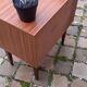 Table de chevet année 70 style scandinave