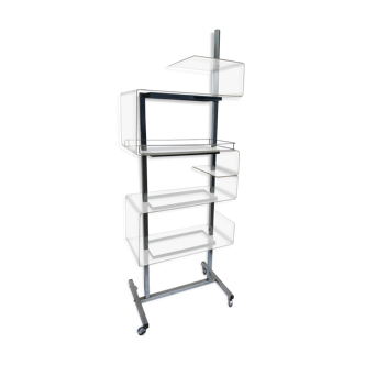 Stainless and plexy shelf