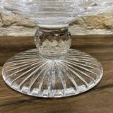 Large cut crystal bowl signed Tyrone – Irish Crystal with label