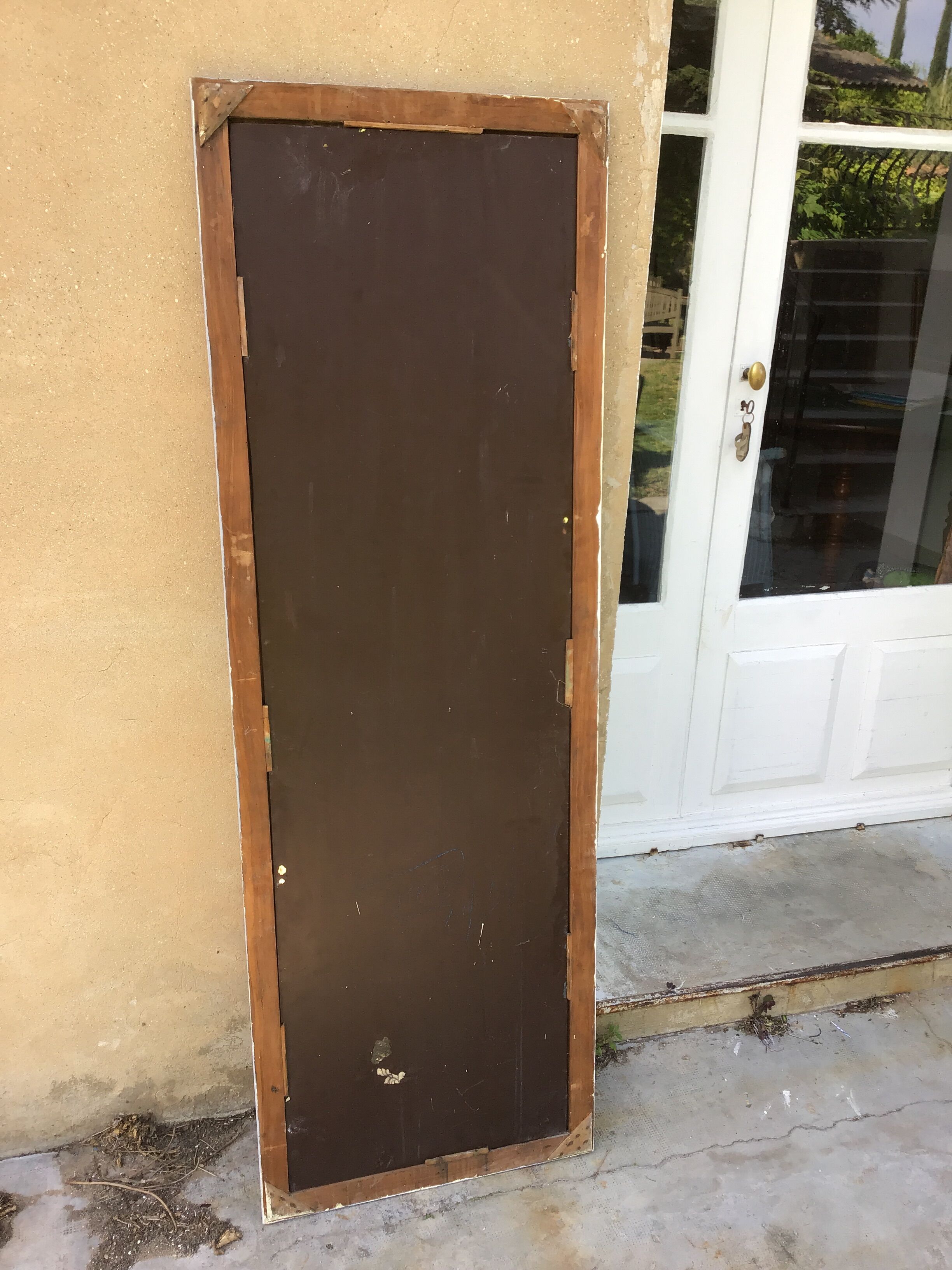 Large old mirror 160x55cm
