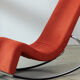 Rocking chair Dozy par Enzo Berti pour Ferlea