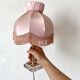 Pair of 60s glass lamps