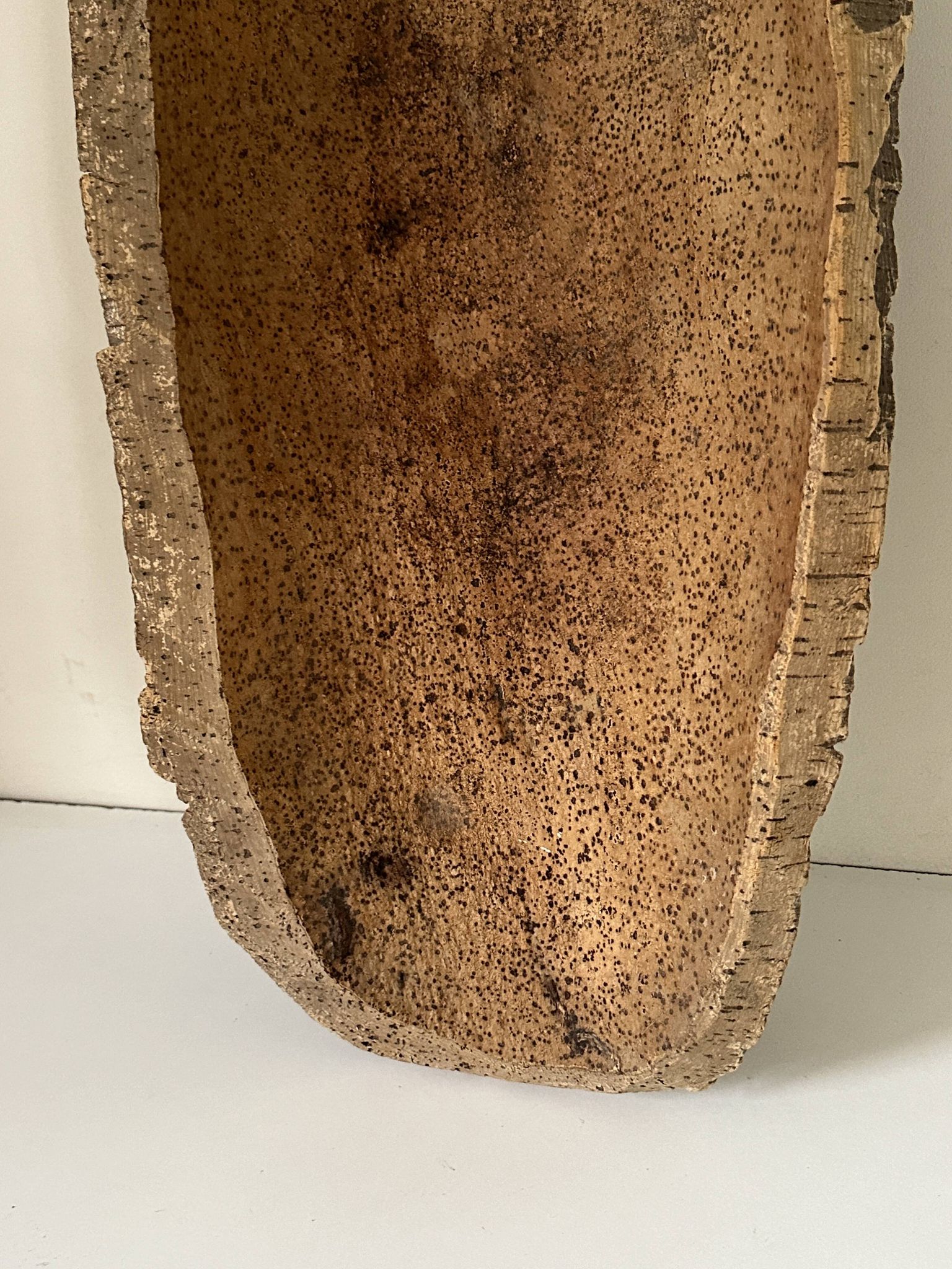 Large vintage cork centerpiece cup from the 60s