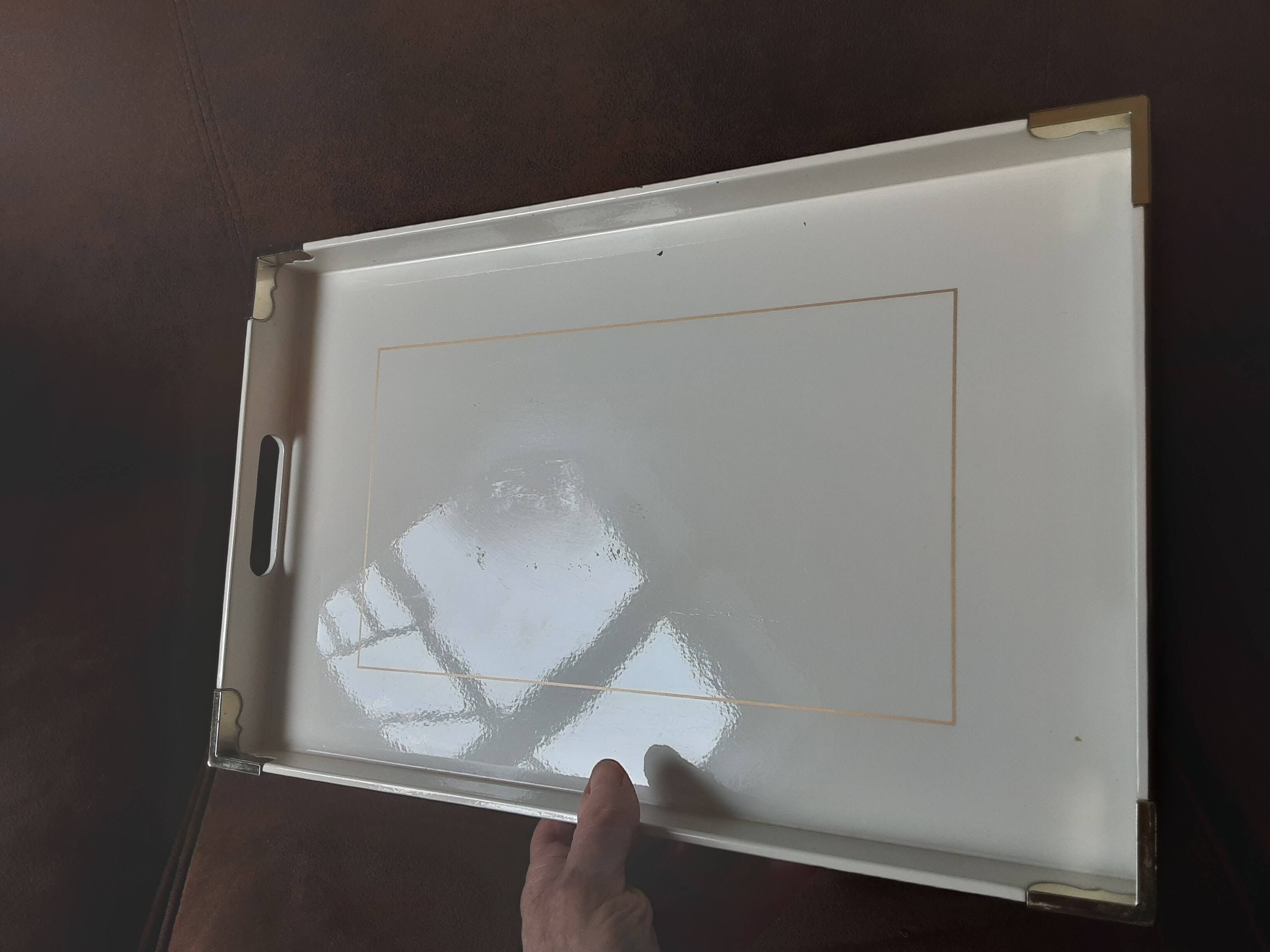 Vintage Asian plateau