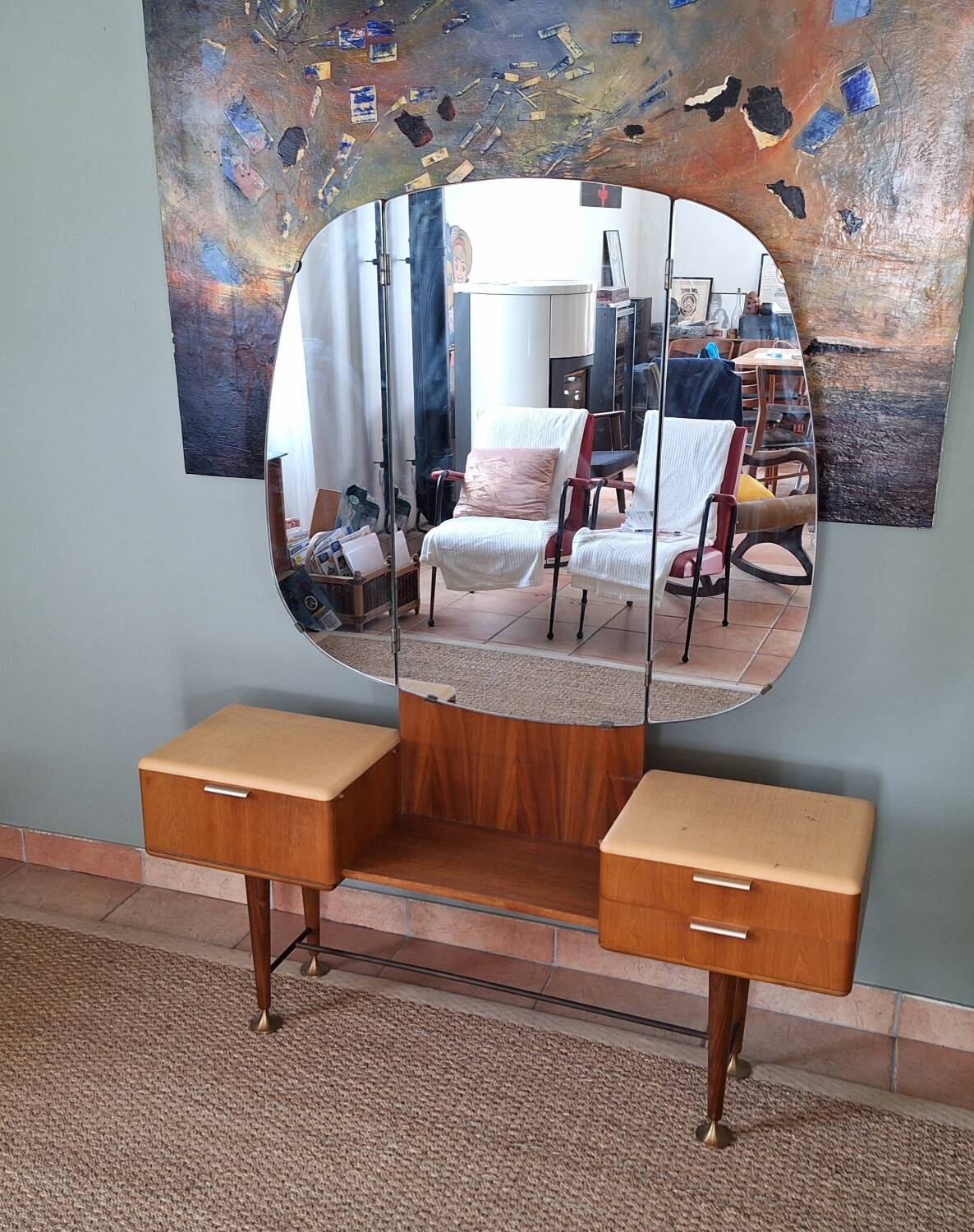 Coiffeuse mid-century A. Patijn