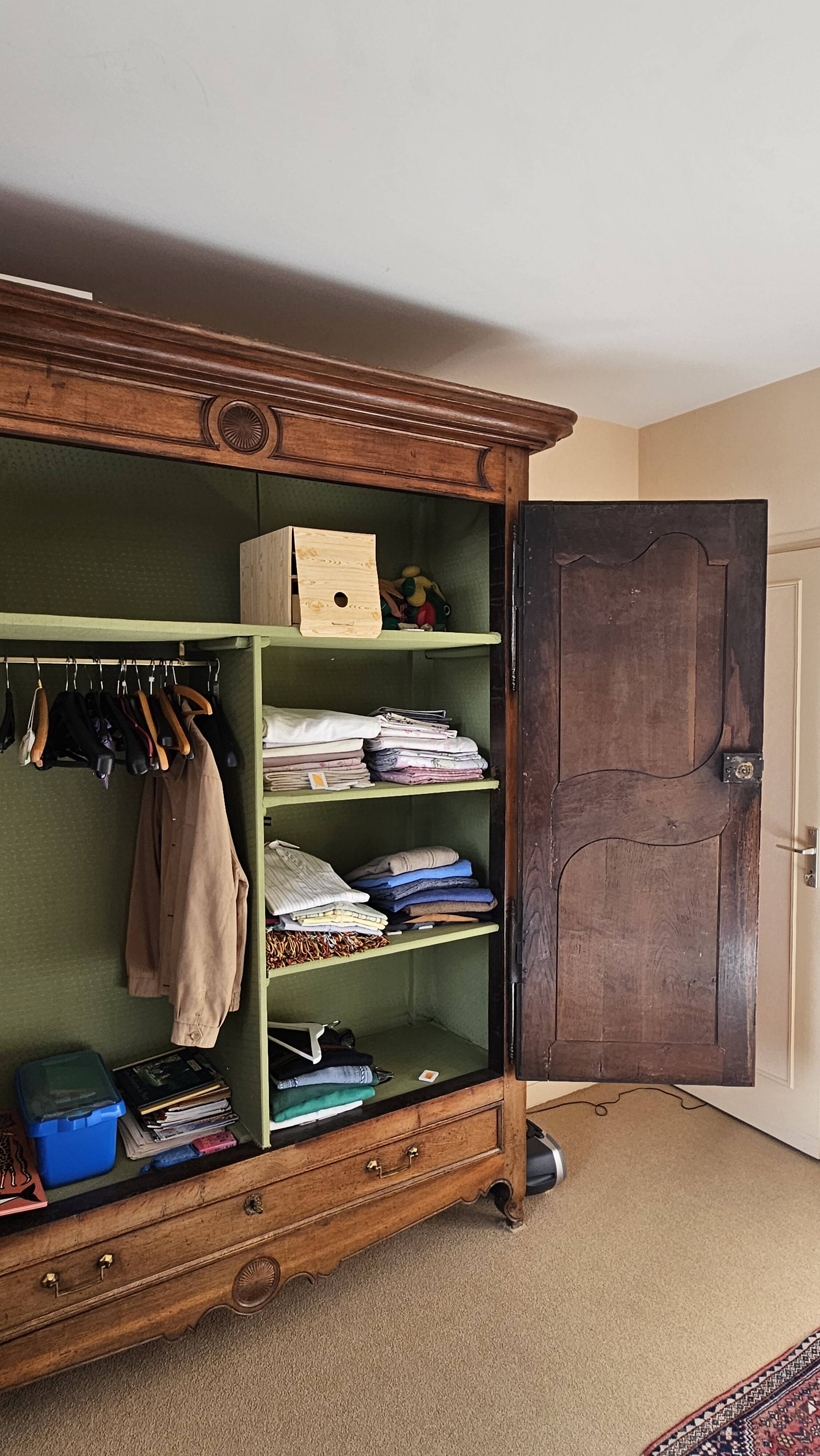 Norman oak wardrobe