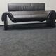 Vintage Swiss 2 seater leather sofa by De Sede model DS 2011